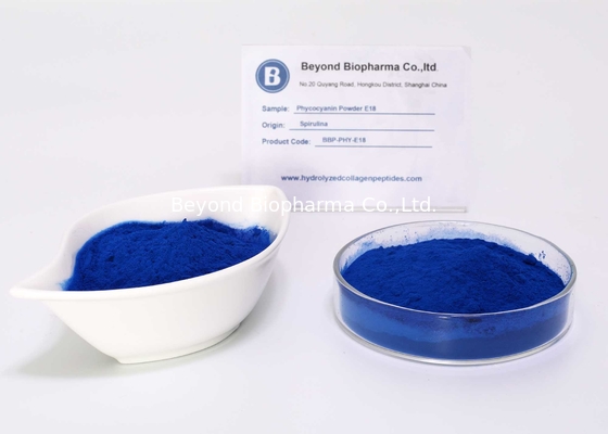 مسحوق للذوبان في الماء E18 Phycocyanin للألوان الطبيعية الغذائية الزرقاء
